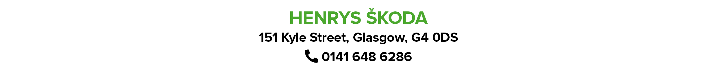 footer address