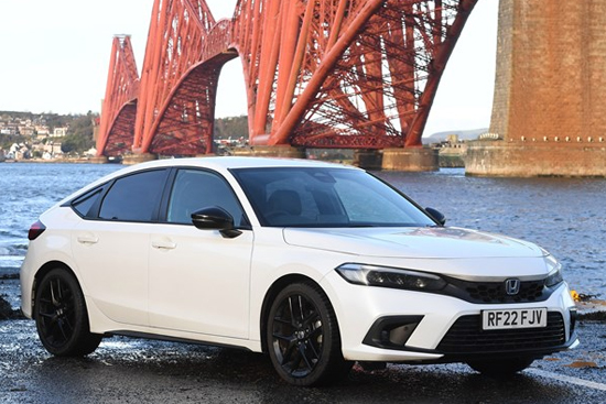 Honda Civic e:HEV awarded Scottish Car of the Year 2022