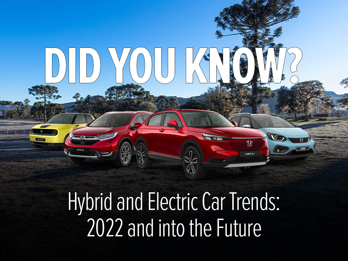 HYBRID AND ELECTRIC CAR TRENDS: 2022 and into the future