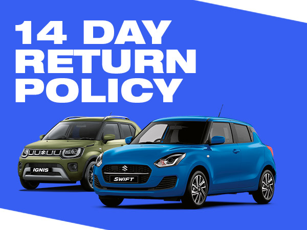 14 Day return policy