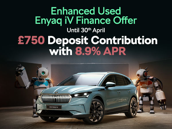£750 DC for used Enyaq iV