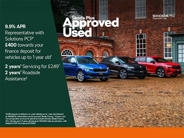 Approved Used Car Offers Skoda