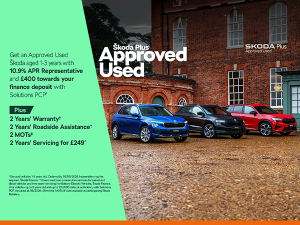 Approved Used Car Offers Skoda - Petrol
