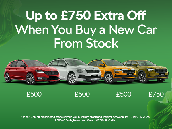 Skoda Buy from Stock Banner