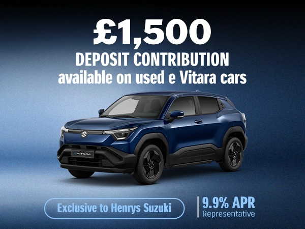  Used Vitara £1500 Contribution