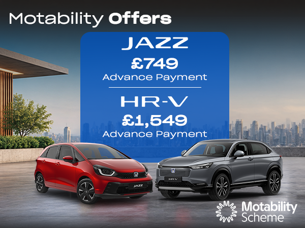 Motability banner - Honda