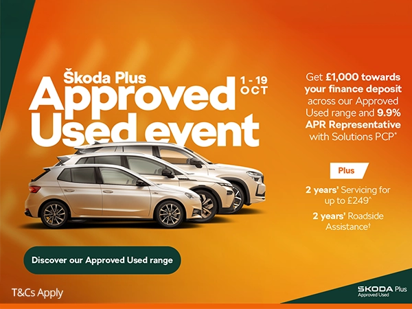 Approved Used Car Offers Skoda - Petrol