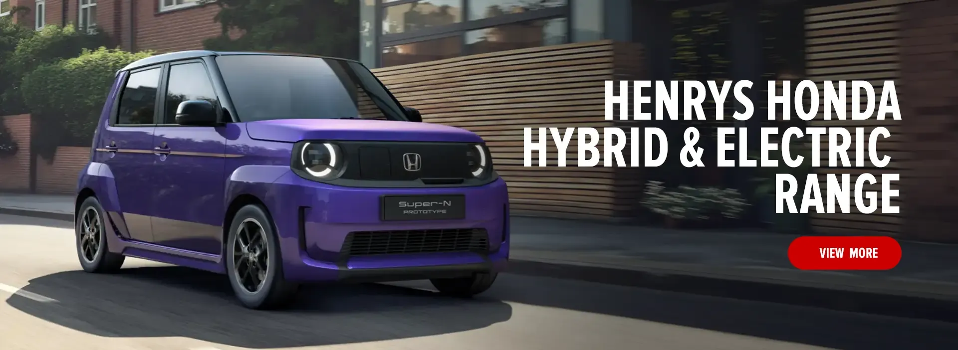 Honda hybrid and electric range