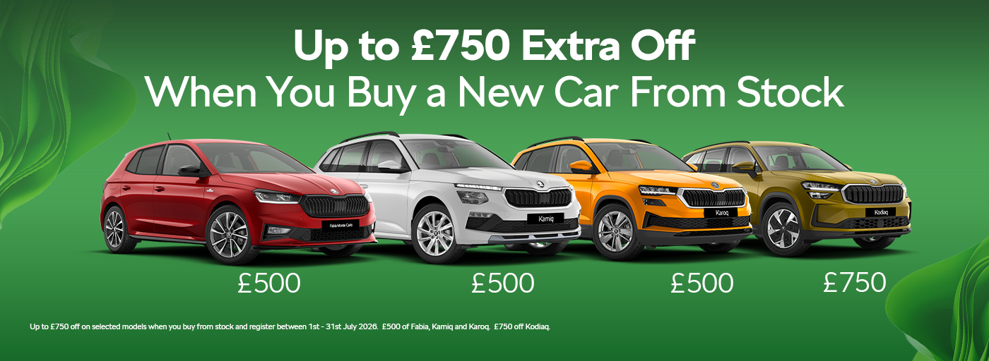 Skoda Buy from Stock Banner