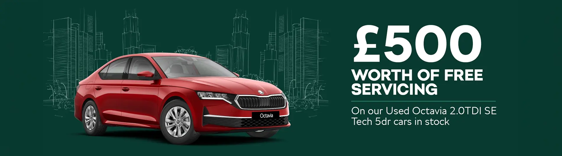 Used Octavia 2.0 TDI SE Tech offer