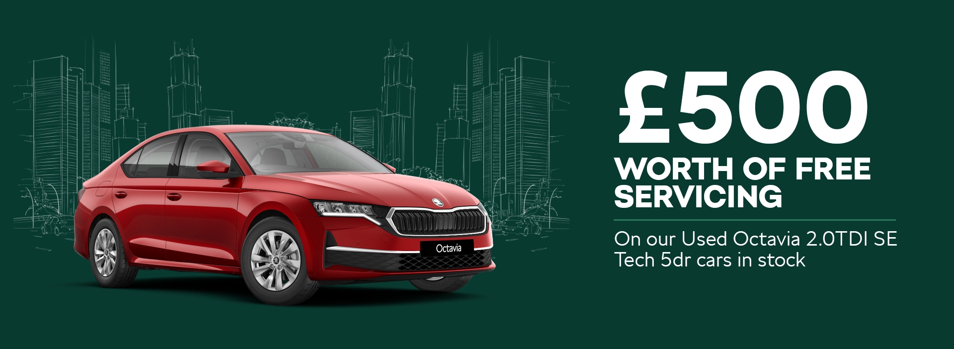 Used Octavia 2.0 TDI SE Tech offer