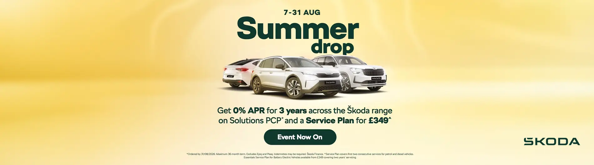 Skoda Summer Drop Offers