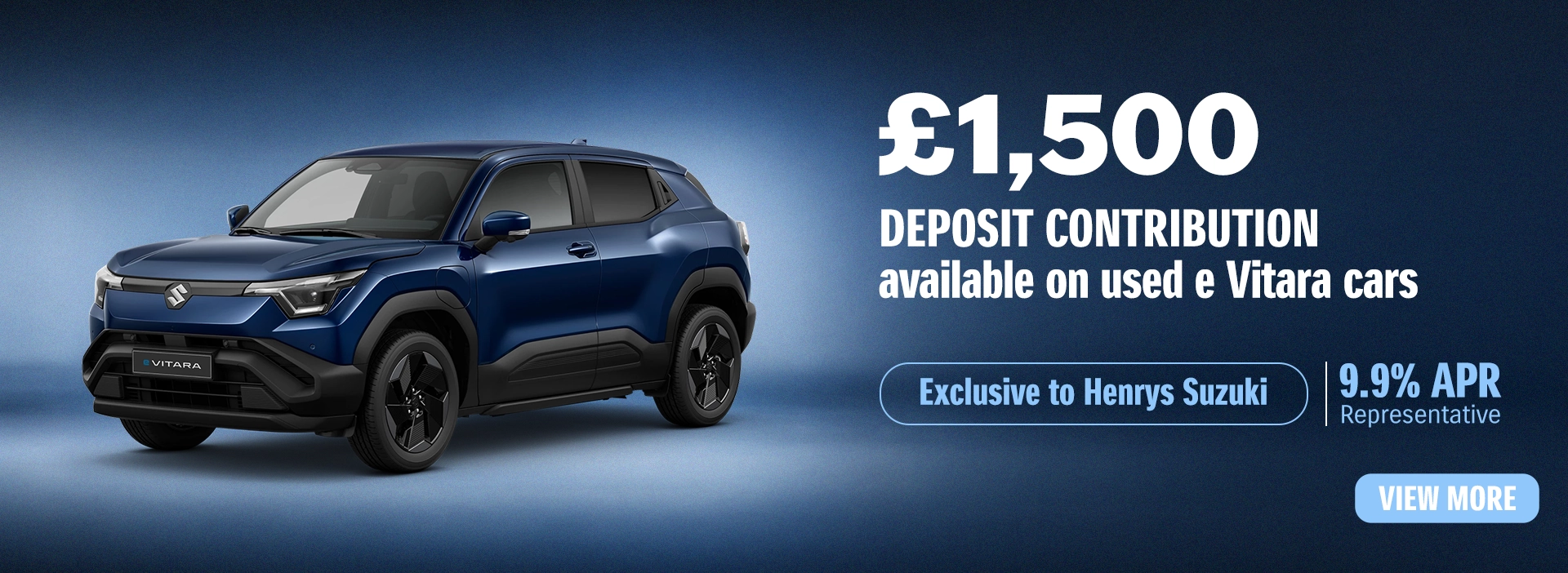 Used Vitara £1500 Contribution