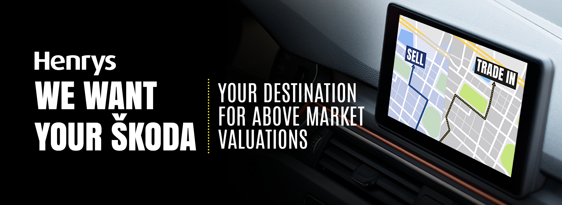 We Want Your Car - Skoda