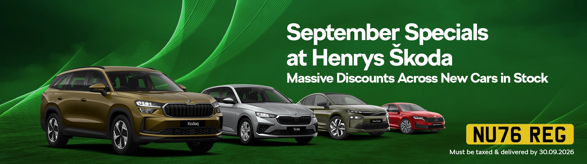 September Specials at Henrys Škoda