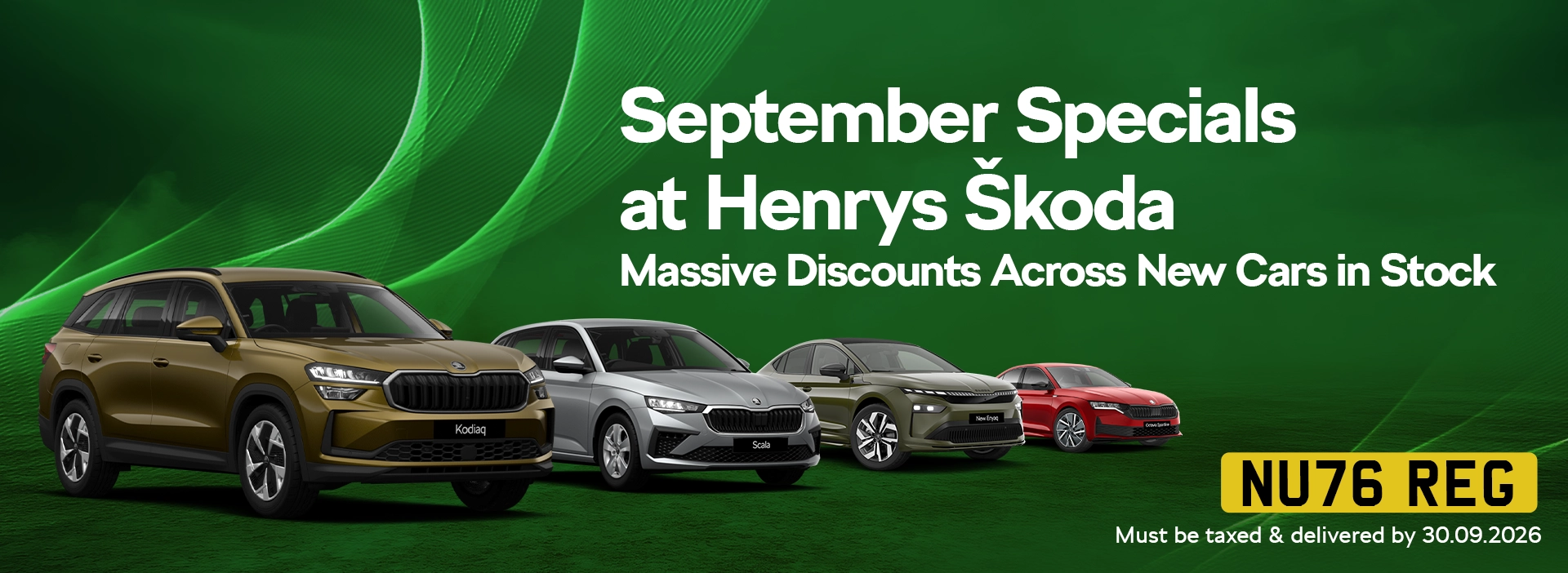 September Specials at Henrys Škoda