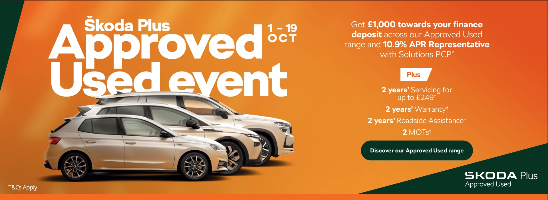 Approved Used Event 10-20 April