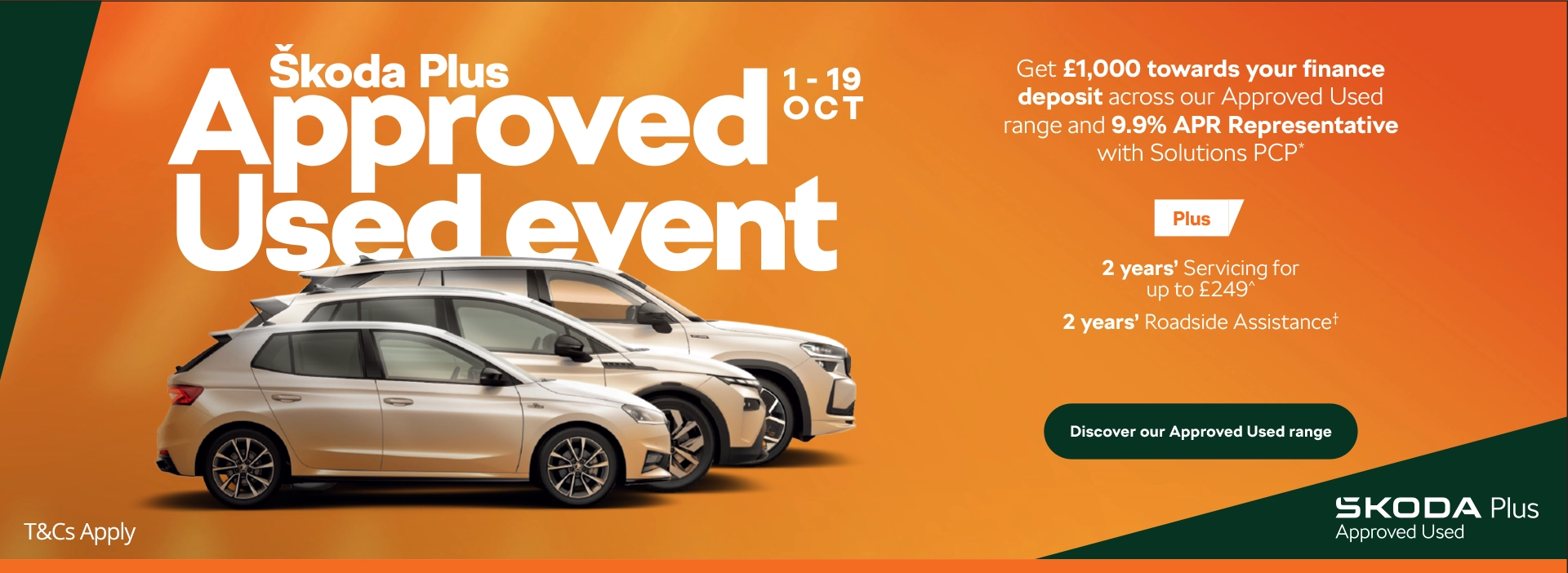 Approved Used Car Offers Skoda - Petrol