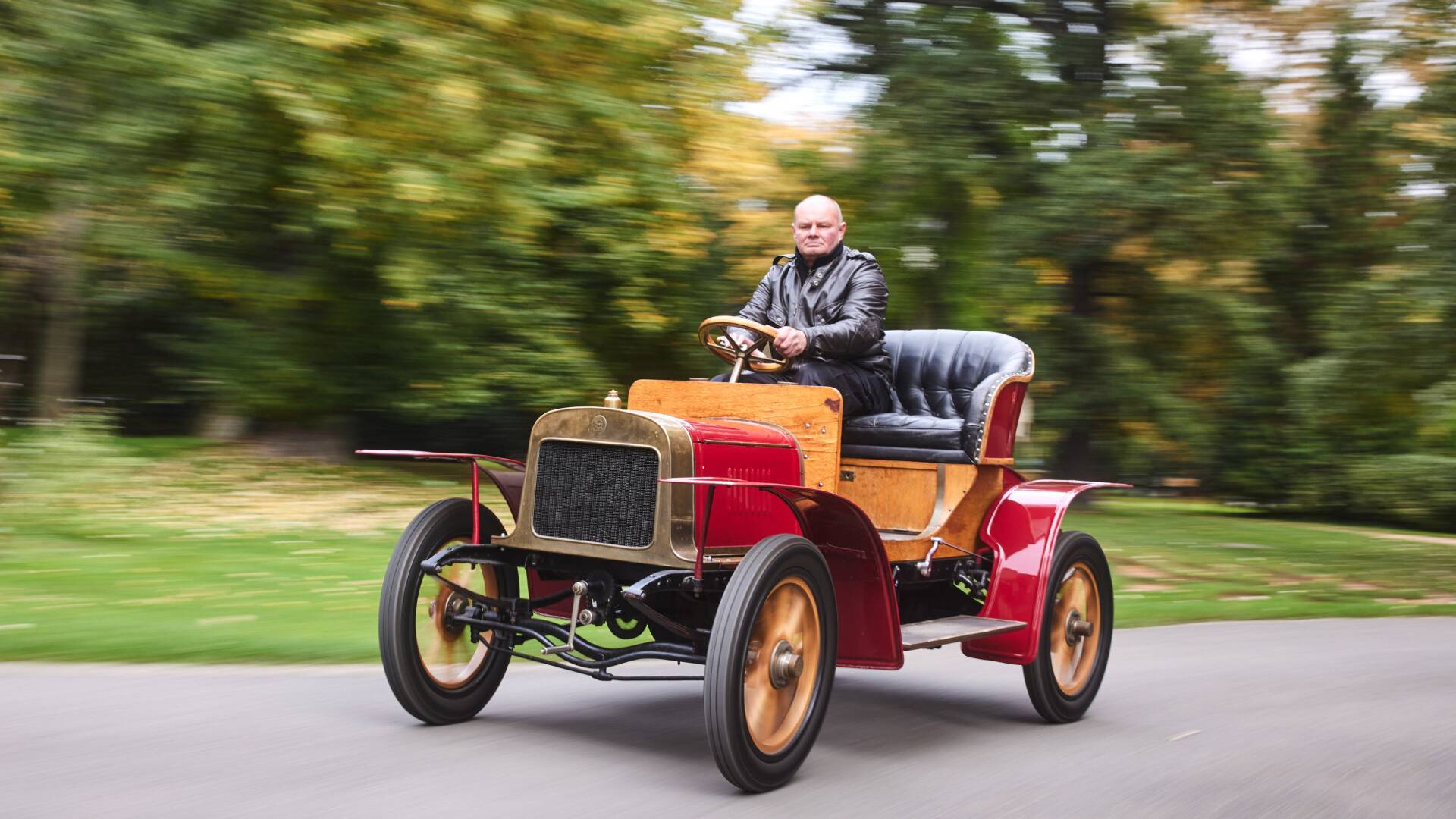 The Voiturette A was the first car produced by Laurin & Klement.