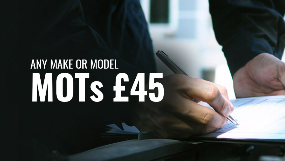 MOT from only £45